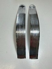 Pair 1956 Canadian Pontiac Rear Upper Quarter Panel Trim