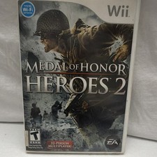 Medal of Honor Heroes 2 Nintendo Wii PAL Original Complete