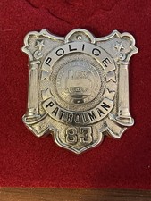 delaware and hudson railroad Police Badge