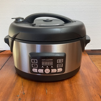 #ad #ad Cook#x27;s Essentials 6.5 Qt Digital Pressure Cooker Stainless Steel Never Used $40.00
