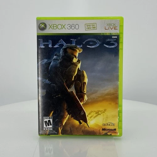 Halo 3 Complete Game with Box and Manual Microsoft Xbox 360 (2007) Tested Works