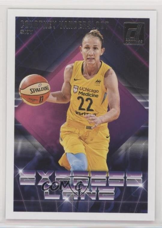 Courtney Vandersloot #6 2019 Donruss WNBA Express Lane