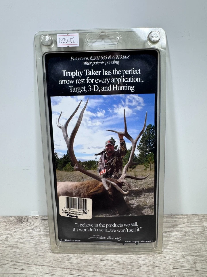 Trophy Taker Shakey Hunter All Metal Drop Away Arrow Rest RH & LH New Old Stock - Image 3 of 4