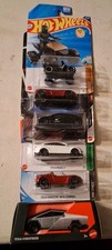 Hot Wheels Tesla lot of 6 Roadster, Cybertruck , Spaceman