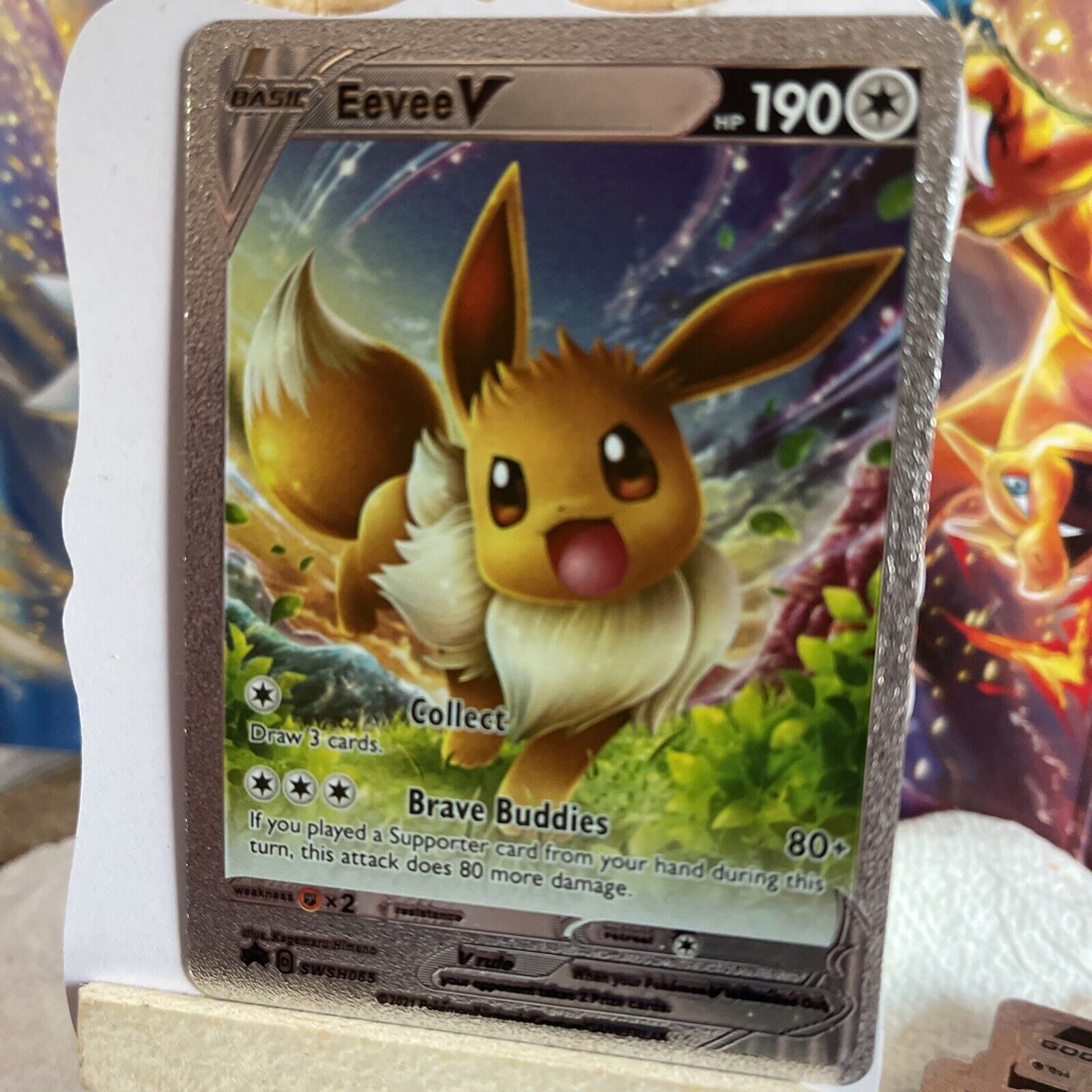 Eevee Pokémon Card Birthday Invitation Amazing Price 6.00$