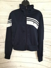 ROMA CONCEPT By rosee Dark Blue Women's Active Jacket Full Zip Size XL