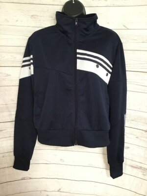 ROMA CONCEPT By rosee Dark Blue Women's Active Jacket Full Zip Size XL