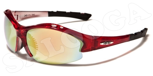 X Loop Sunglasses Mirror Sport Cycling Golf Baseball Half Plastic Frame For Men. - Picture 4 of 5