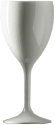 Weißes Polycarbonat 11 Unzen Elite Premium Weinglas - praktisch unzerbrechlich