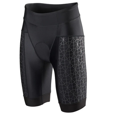 NWT TYR Female 8in Competitor  Tri Shorts Black  Size X-Small