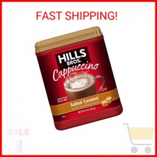UPC 018400314450 product image for Hills Bros Instant Salted Caramel Cappuccino Mix, Easy to Use and Convenient, En | upcitemdb.com