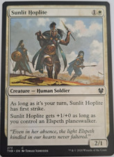 Sunlit Hoplite - Theros Beyond Death - MTG