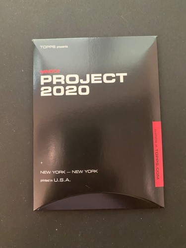 Topps Project 2020 Willie Mays by Blake Jamieson #143 PR: 5930 w/box - Picture 3 of 3