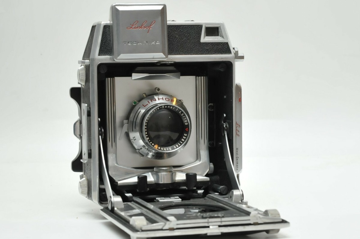 リンホフ Linhof SUPER TECHNIKA Linhof Super Technika III 4X5 camera w/ 135mm + 270mm Lenses