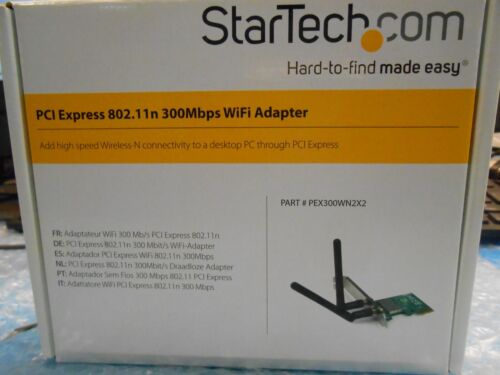 StarTech PEX300WN2X2 802.11n Wireless N PCI Express x1 Wireless Card - Picture 5 of 6