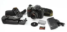 Nikon D300 PRO DSLR Nikkor 50mm AF F/1.8D Lens + MB-D10 Grip +++ - Shutter 7526