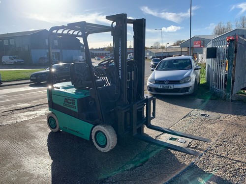 Mitsubishi FB16K Electric Container Spec Forklift Buy-£6995 HP-£35 Hire-£62.50pw - Picture 4 of 12