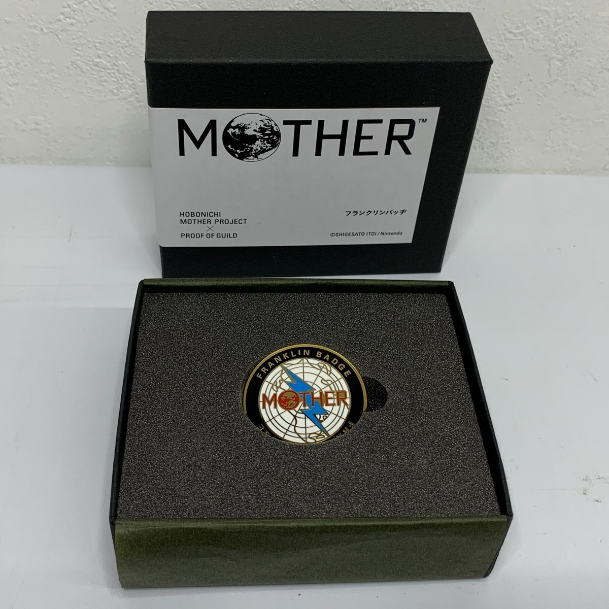 PROOF OF GUILD ほぼ日 MOTHERのおみせ 真鍮のキーリング MOTHERのミュージアム クローズしました。 こちらは会場内で展示して
