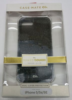 Case-Mate Naked Touch Sheer Glam Case Dual Layer Case for iPhone 5 / 5S / SE