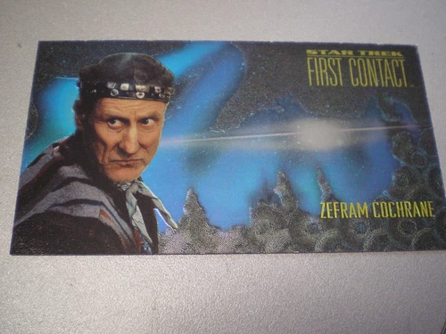 STAR TREK FIRST CONTACT TRADING CARDS - Character Card No. C9 Zefram Cochrane
