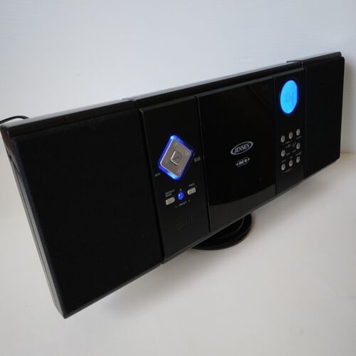 Jensen JMC-180 Micro Compact Stereo System-CD-Radio-AUX+Remote-Box-Testato Funzionante - Foto 4 di 15