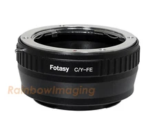 Contax Yashica C/Y Lens to Sony E Mount FE a7 a7R a7S II III IV a9 a6600 Adapter
