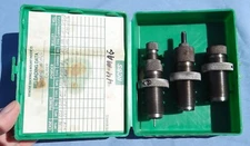 Vintage RCBS 44 Magnum Steel Sizer Reloading Dies FL Bell/De-prime & Seat Set