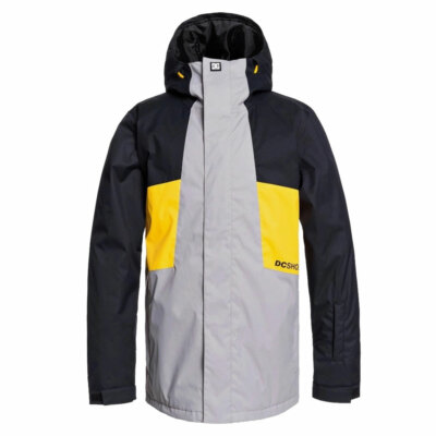 DC Shoes Jacke Snow Defy Jacket Grey Yellow Black