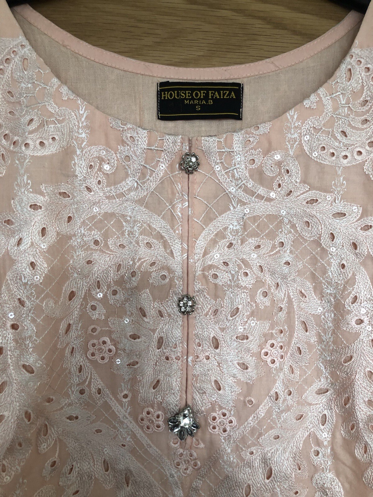brand new maria b pink suit size small rrp £100 (suffuse, Sana Saffinaz, Elan) image 3