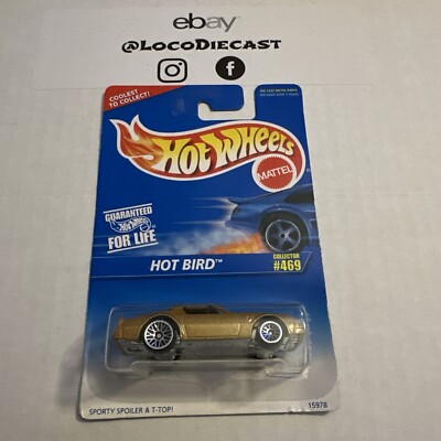 Hot wheels 1995 469 Hot Bird Gold Firebird Trans Am Pontiac Rare