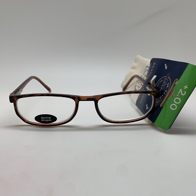 IC48 ICU DR DEAN EDELL  1561 4Z Mason  + 2.00  READING GLASSES readers eyewear