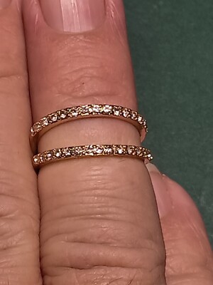 Ring Gold Tone Costume Sz. 6 1/4