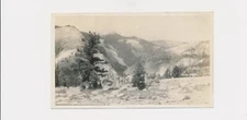 1926 #3, S.P. Briggs California Photographer Looking West Little Yosemite Canyon