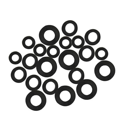 New Assorted Tap Washers Rubber Replacement Sealing Ring Bath Sink Basin Shower - 第 7/14 張圖片