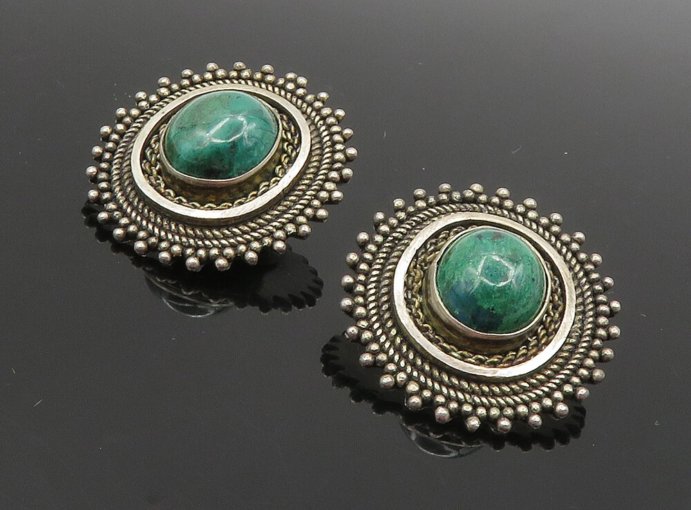 Stone type earrings sale