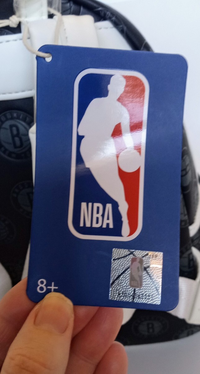 Loungefly NBA Brooklyn Nets Logo Mini Backpack - New With