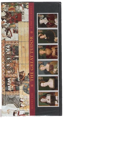 1997 ROYAL MAIL PRESENTATION PACK GREAT TUDOR HENRY VIII MINT DECIMAL STAMPS