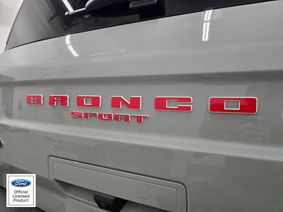 2021-2025 Ford Bronco Sport Tail Letters - vinyl decals graphics stickers