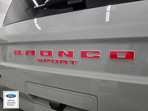2021-2025 Ford Bronco Sport Tail Letters - vinyl decals graphics ...