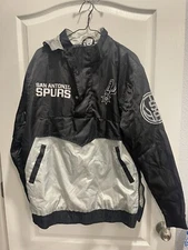 Men's San Antonio Spurs Small Jacket Hoodie Unk Basketball