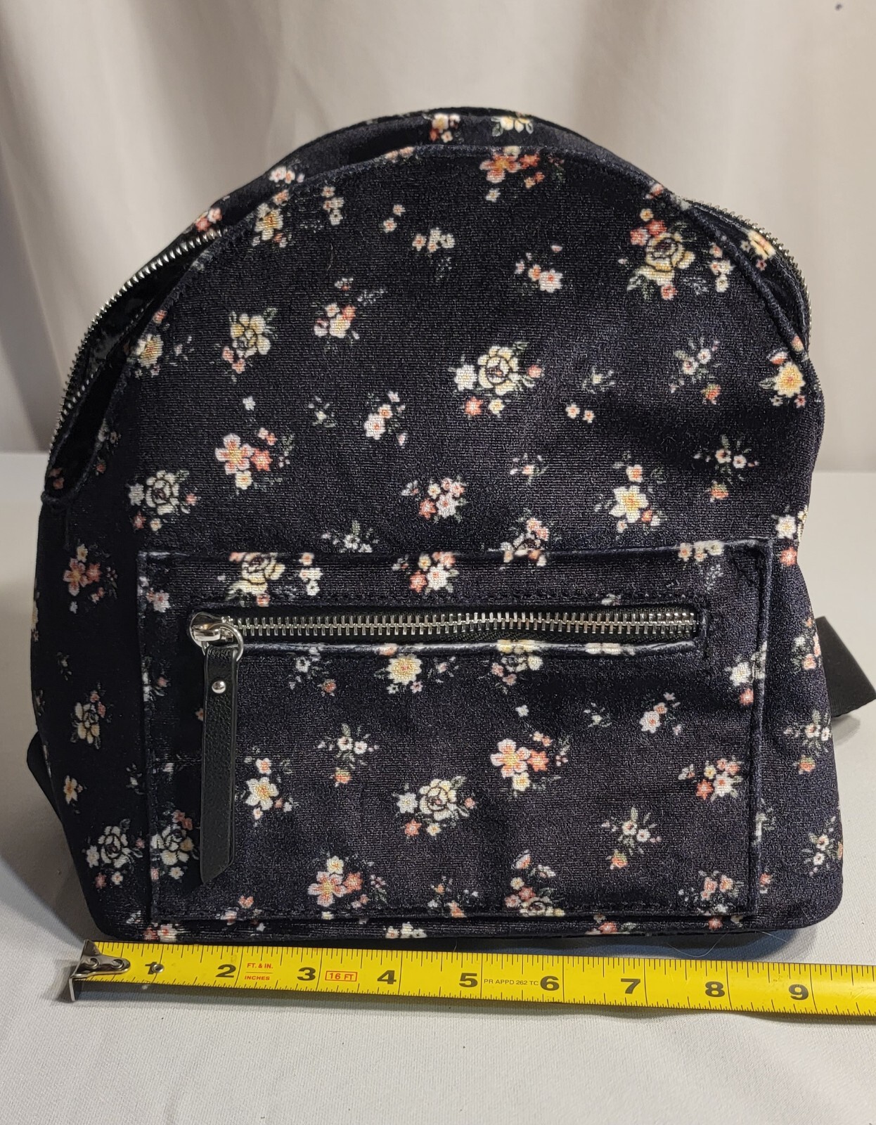 Wild Fable Mini Backpack Purse White & Pink Floral on… Gem