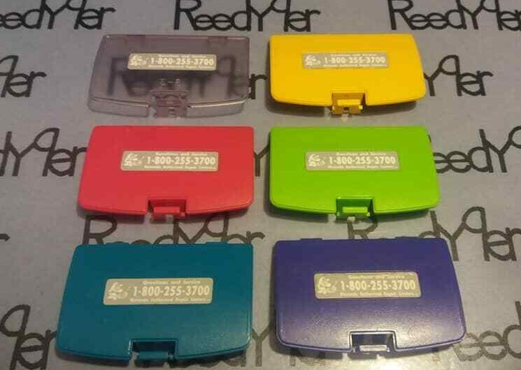 Boîte console Game Boy Color Vert + cartons intérieurs