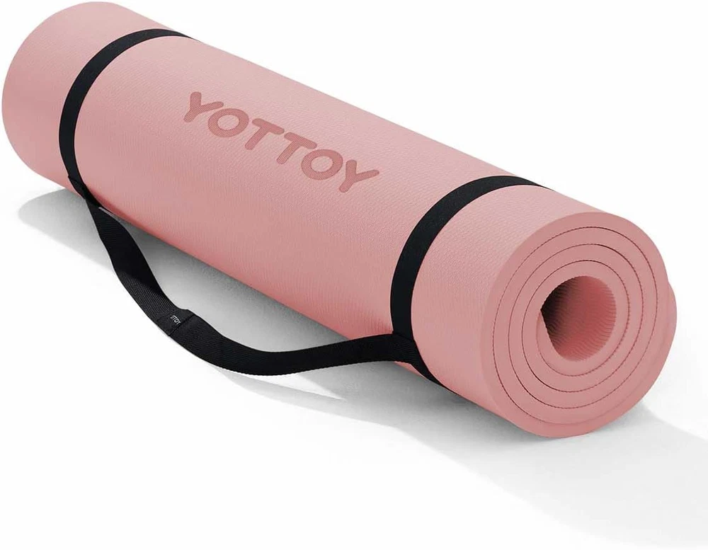 Extra Thick 1/2-Inch TPE Non-Slip Yoga Mat for Professional Exercise Extra Thick 1/2-Inch TPE Non-Slip Yoga Mat for Professional Exercise