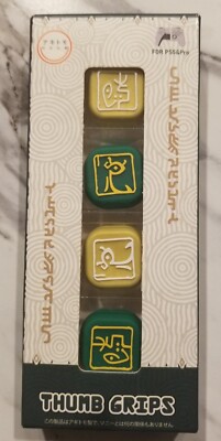 4pcs Zelda  Thumb Stick Grips/Caps For PS5/Pro - New (Minor Box Wear)