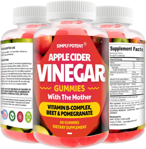vinegar apple cider gummies