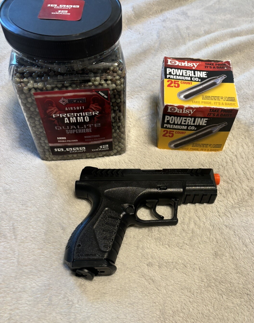 Airsoft Umarex Combat Zone Enforcer Co2 Powered, Daisy Co2 C