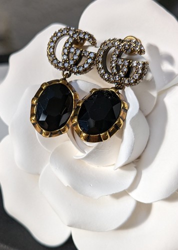 Gucci Double G Black Stone Austria zircon - Picture 3 of 8