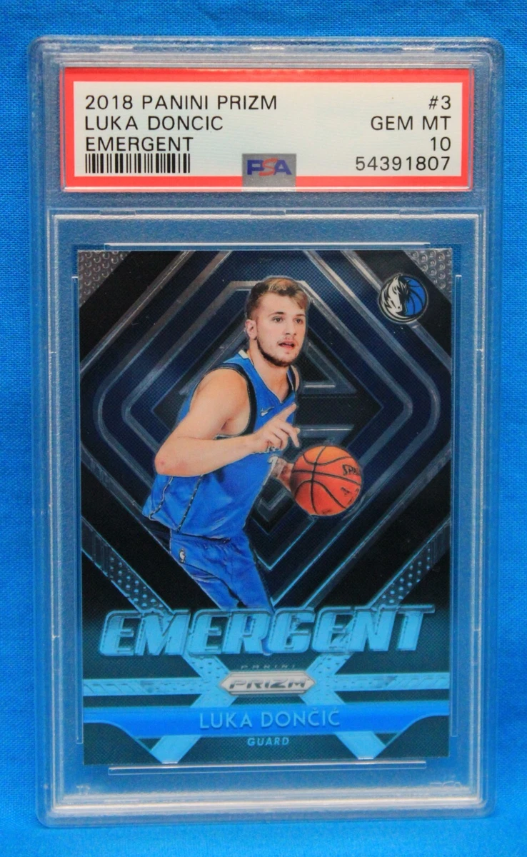 Luka Dončić 10 Graded Basketball Rookie Sports Trading Cards