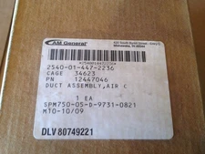 M998 HMMWV NOS AM GENERAL AC DUCT 12447046