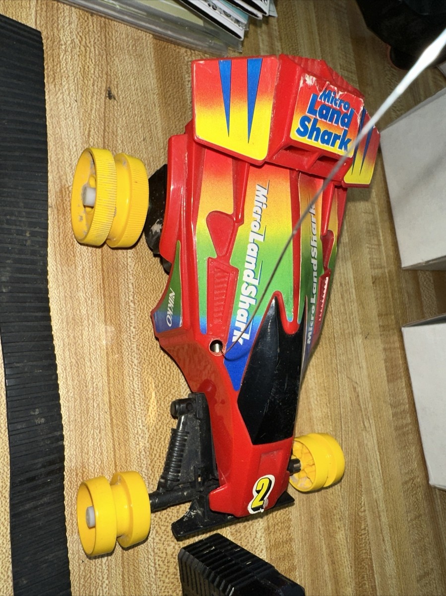 Vintage RC Auto NIKKO radio control MICRO LAND SHARK Untested Look